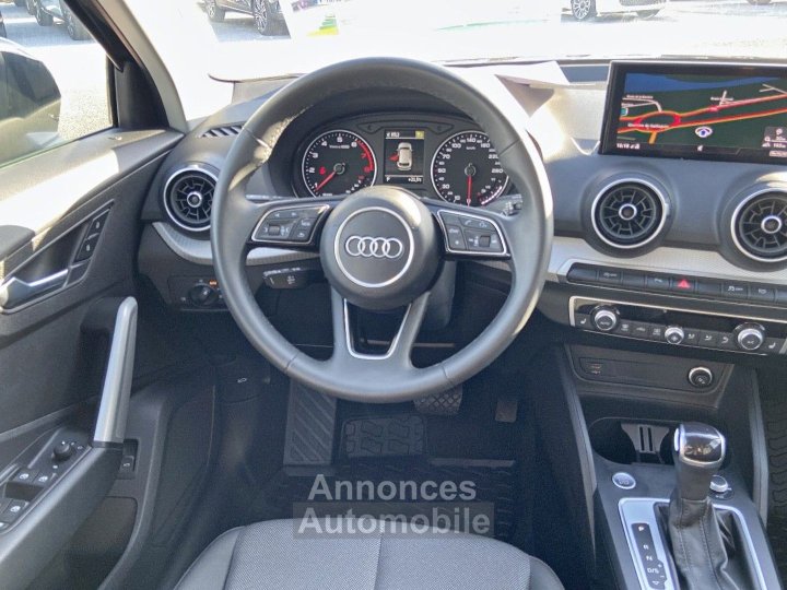 Audi Q2 35 TFSI 150 S-TRONIC S-LINE Ext GPS Caméra Hayon Keyless - 21