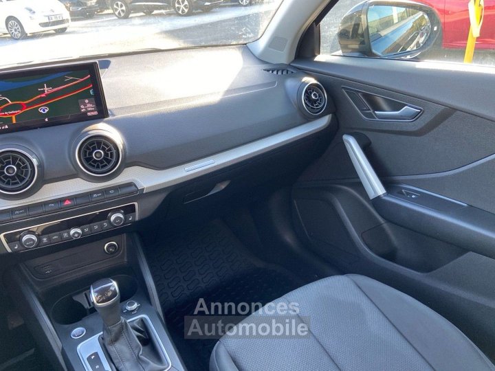 Audi Q2 35 TFSI 150 S-TRONIC S-LINE Ext GPS Caméra Hayon Keyless - 22