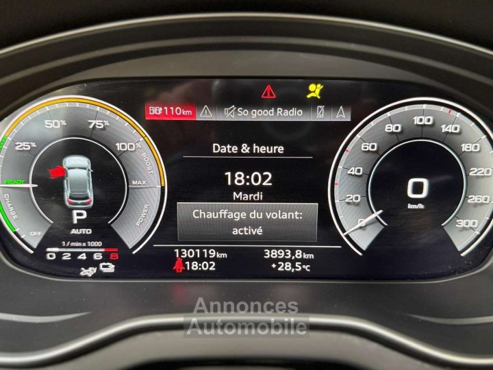 Audi Q5 sportback 55 tfsi e quattro hybrid 367 ch s-line - 16