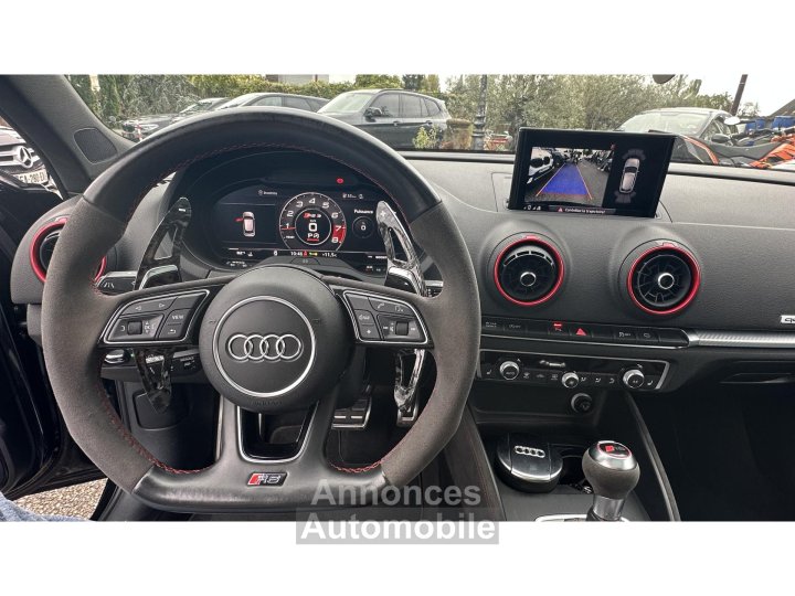 Audi RS3 SPORTBACK Quattro 25 TFSI 400 S-tronic - GARANTIE 12 MOIS - 11