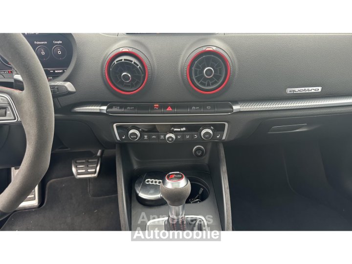 Audi RS3 SPORTBACK Quattro 25 TFSI 400 S-tronic - GARANTIE 12 MOIS - 13