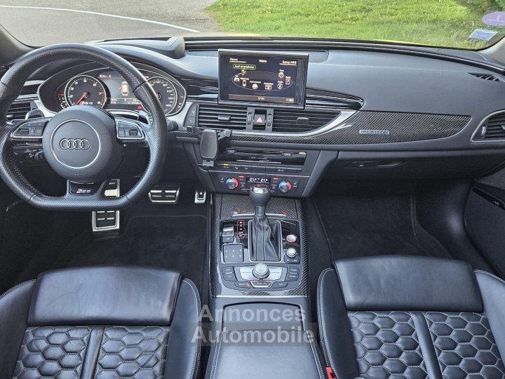 Audi RS6 Avant Quattro Dynamique Plus - V8 TFSI - 605 - BVA Tiptronic - Freins Céramique ! - 12