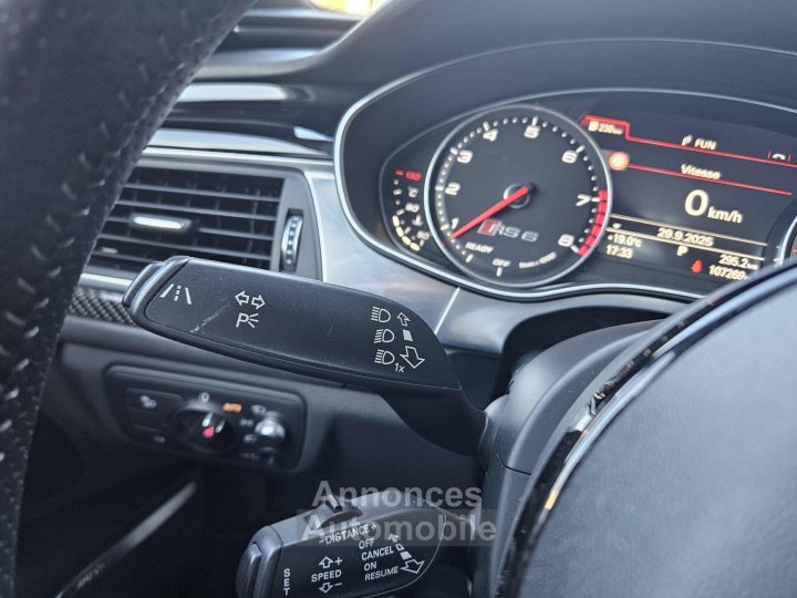 Audi RS6 Avant Quattro Dynamique Plus - V8 TFSI - 605 - BVA Tiptronic - Freins Céramique ! - 21