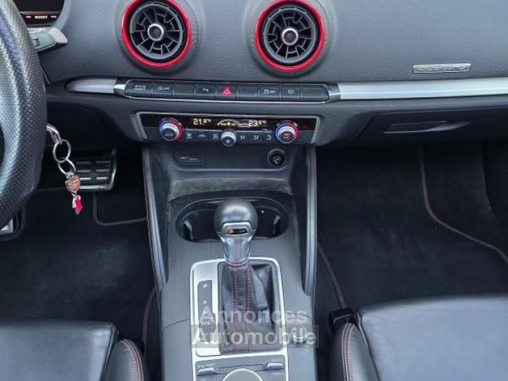 Audi S3 SPORTBACK 20 TFSI 310ch QUATTRO S-TRONIC BO-SIEGES COBRA-VIRTUAL-FR - 14