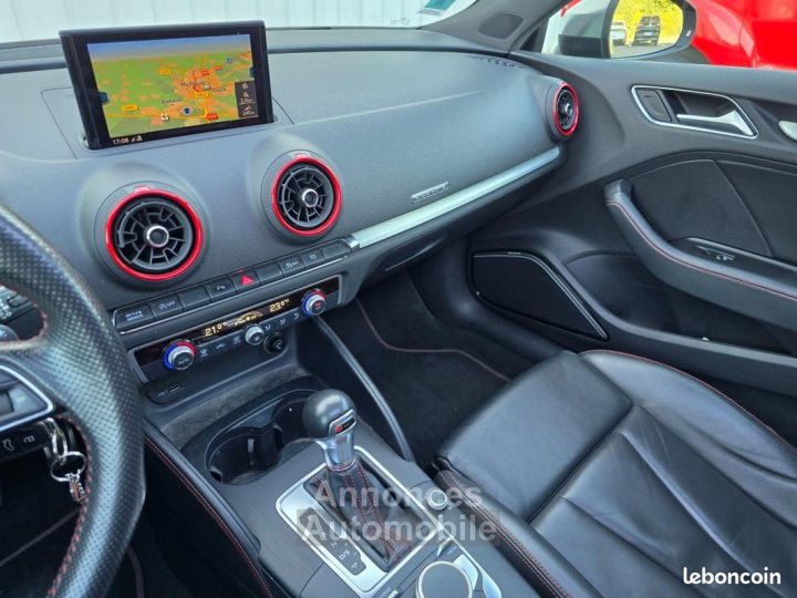 Audi S3 SPORTBACK 20 TFSI 310ch QUATTRO S-TRONIC BO-SIEGES COBRA-VIRTUAL-FR - 20