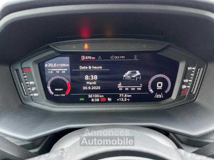 Audi A1 SPORTBACK 10 30 TFSI 116 DESIGN BVM6 - 14
