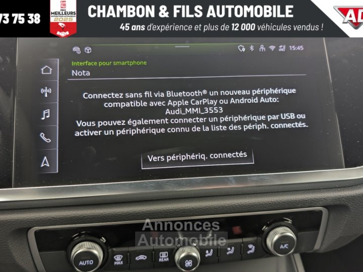 Audi Q3 35 TDI 150 CH S tronic 7 S line - 46