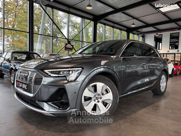 Audi e-tron 50 Quattro 313ch S-line Garantie 6 ans Suivi Cam&eacute;ra 360 Feux Led Apple carplay GPS 405-mois - 1