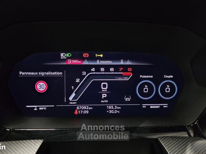 Audi RS3 SPORTBACK 25 TFSI 400 CARBON BLACK QUATTRO S-TRONIC BVA - 42