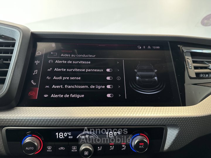 Audi A1 Sportback 30 TFSI 116 ch S tronic 7 S Line - 31