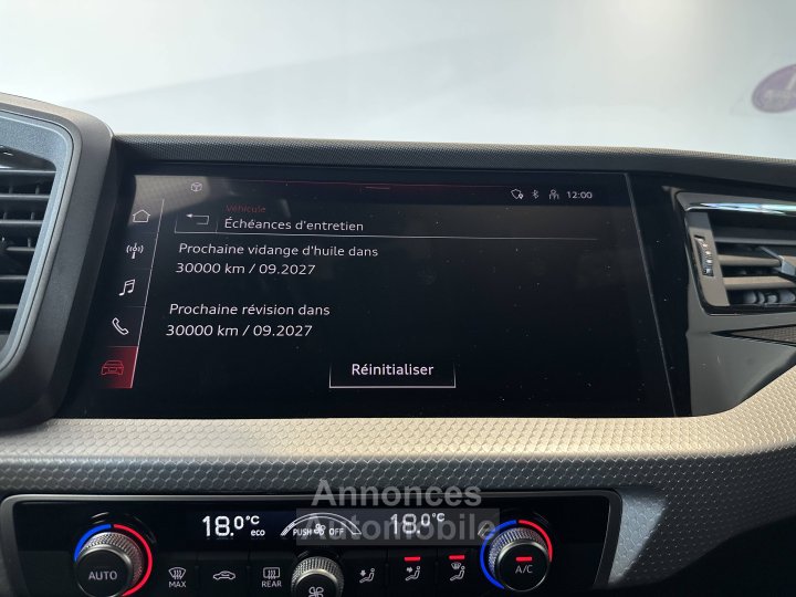 Audi A1 Sportback 30 TFSI 116 ch S tronic 7 S Line - 32