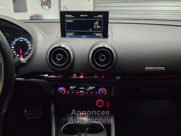 Audi RS3 SPORTBACK 25 TFSI 367 PACK QUATTRO BVA - 25