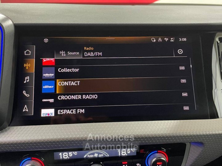 Audi A1 Sportback 30 TFSI 116 ch S tronic 7 S Line - 29