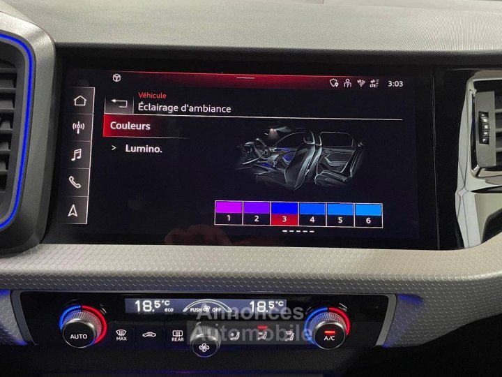 Audi A1 Sportback 30 TFSI 116 ch S tronic 7 S Line - 31