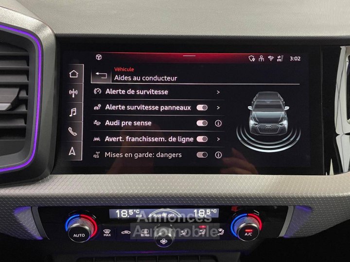 Audi A1 Sportback 30 TFSI 116 ch S tronic 7 S Line - 32