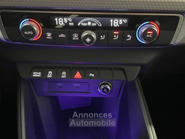 Audi A1 Sportback 30 TFSI 116 ch S tronic 7 S Line - 37