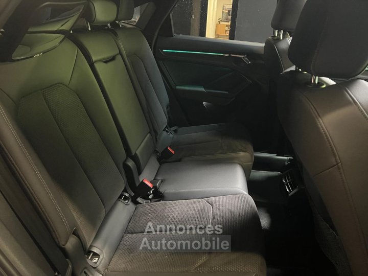 Audi Q3 Sportback 35 TDI 150 ch S tronic 7 S line / FULL OPTION / TOIT OUVRANT / CARPLAY / GARNTIE 2026 - 24