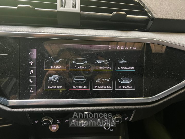 Audi Q3 Sportback 35 TDI 150 ch S tronic 7 S line / FULL OPTION / TOIT OUVRANT / CARPLAY / GARNTIE 2026 - 34