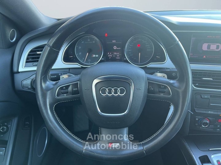 Audi S5 42 V8 FSI 354ch quattro Tiptronic SLine - 13