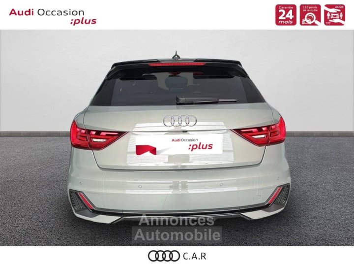 Audi A1 Sportback 30 TFSI 116 ch S tronic 7 S Line Plus - 4