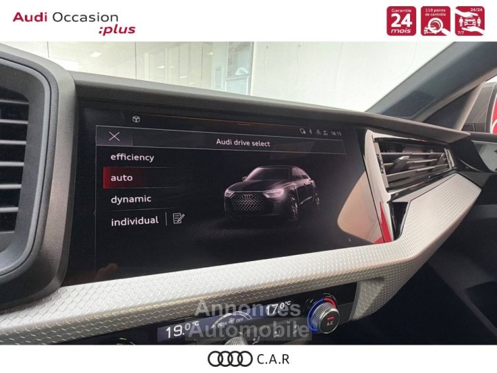 Audi A1 Sportback 30 TFSI 116 ch S tronic 7 S Line Plus - 15