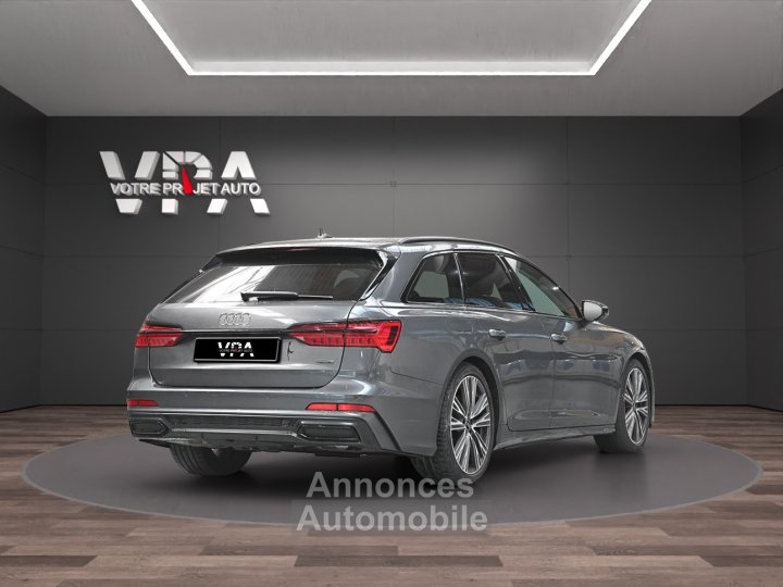 Audi A6 Avant · 55 TFSI e quattro · 367 ch · S tronic · S line · Gris Daytonagrau · Attelage - 2