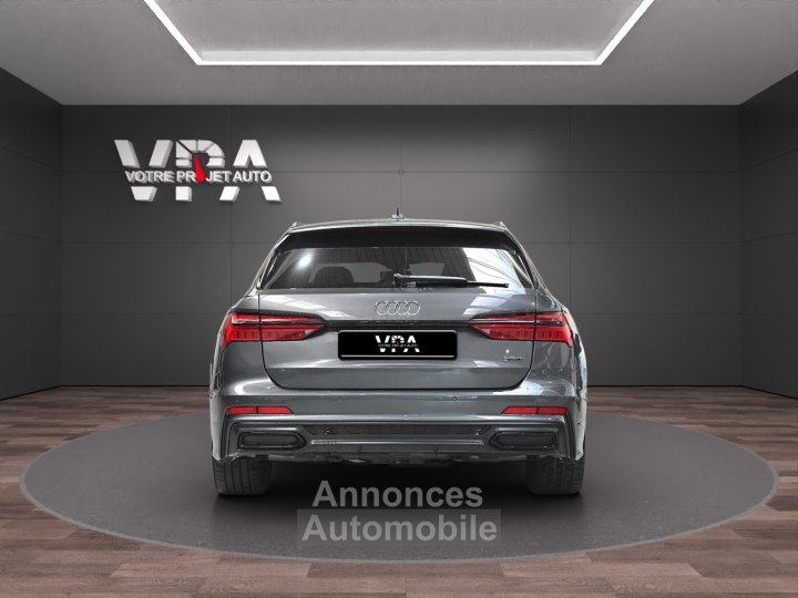 Audi A6 Avant · 55 TFSI e quattro · 367 ch · S tronic · S line · Gris Daytonagrau · Attelage - 3