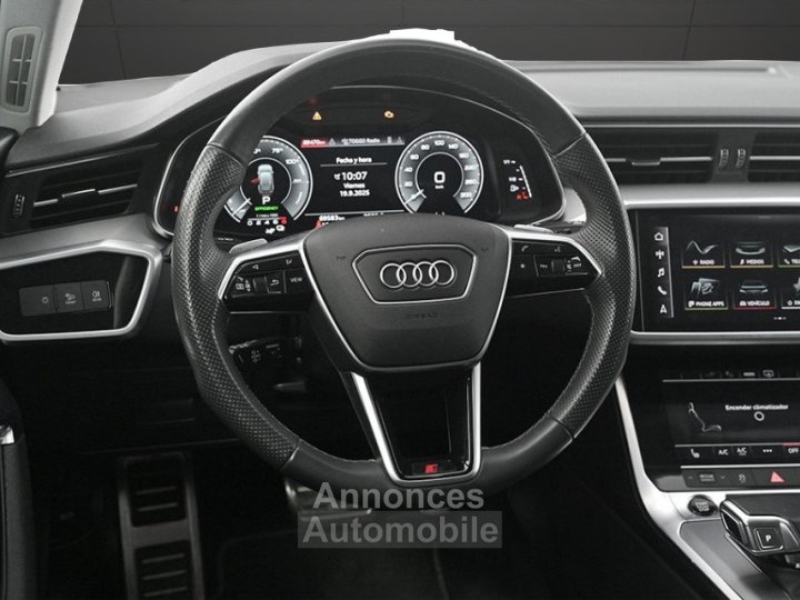 Audi A6 Avant · 55 TFSI e quattro · 367 ch · S tronic · S line · Gris Daytonagrau · Attelage - 6