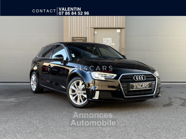 Audi A3 Sportback 16 TDI Sport 116 CarPlay 8V2 PHASE 2 - 1