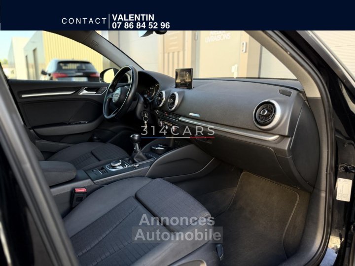 Audi A3 Sportback 16 TDI Sport 116 CarPlay 8V2 PHASE 2 - 10