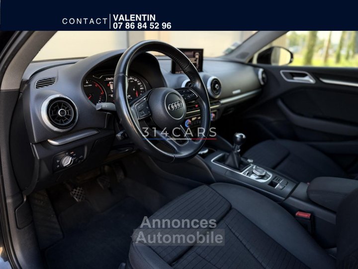 Audi A3 Sportback 16 TDI Sport 116 CarPlay 8V2 PHASE 2 - 20