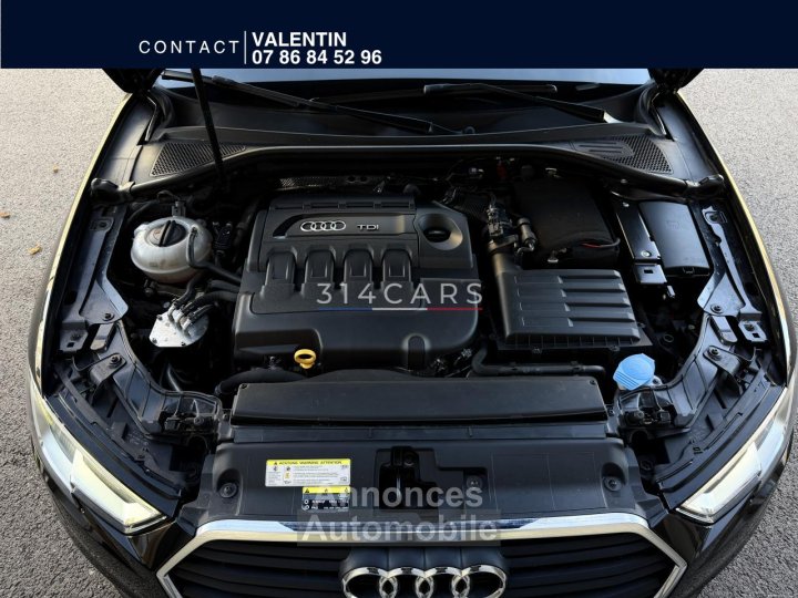 Audi A3 Sportback 16 TDI Sport 116 CarPlay 8V2 PHASE 2 - 22