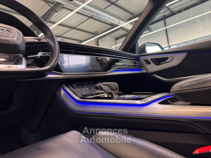 Audi Q8 50 TDI 286 Tiptronic 8 PACK SQ8 S line 4 ROUES DIRECTRICE - MATRIX - BANGOLUFSEN - SUSPENSION PNEUMATIQUE - REALITE AUGMENTE - 12
