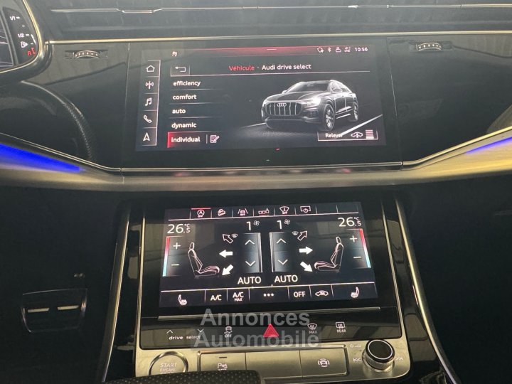 Audi Q8 50 TDI 286 Tiptronic 8 PACK SQ8 S line 4 ROUES DIRECTRICE - MATRIX - BANGOLUFSEN - SUSPENSION PNEUMATIQUE - REALITE AUGMENTE - 15