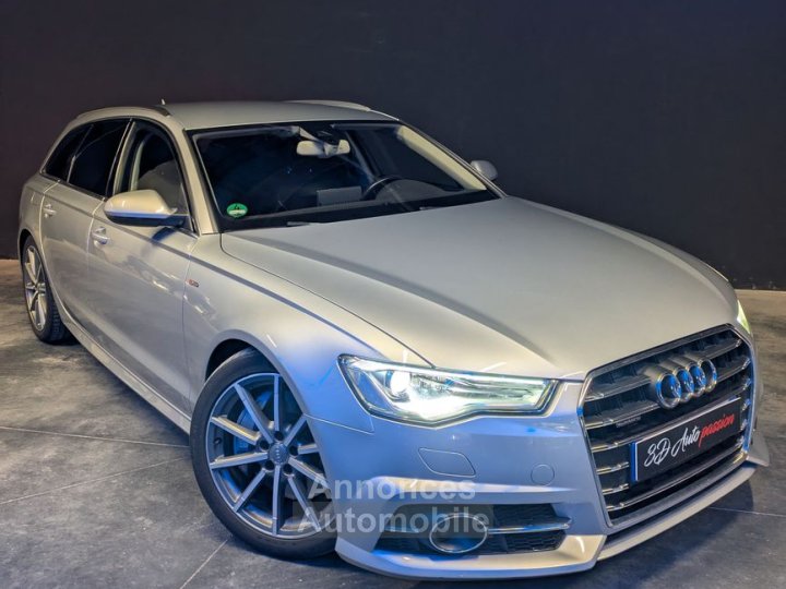 Audi A6 Avant S-LINE QUATTRO 30L 320ch biTDI S-tronic Française full options Garantie 12 mois Reprise - 1