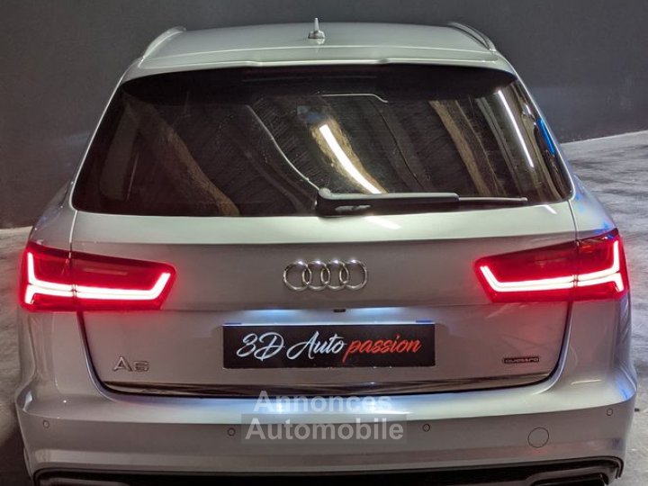 Audi A6 Avant S-LINE QUATTRO 30L 320ch biTDI S-tronic Française full options Garantie 12 mois Reprise - 3