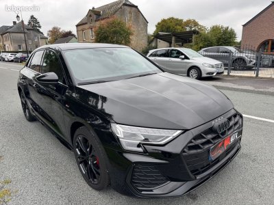 Audi A3 45tfsi e 272 10 kms garantie 5 ans pano sonos matrix affichage tête haute alcantara hayon siège électrique   - 1