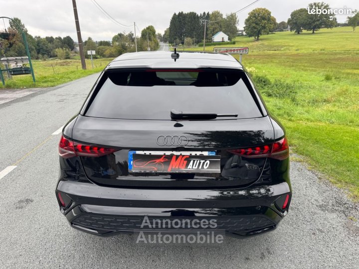 Audi A3 45tfsi e 272 10 kms garantie 5 ans pano sonos matrix affichage tête haute alcantara hayon siège électrique - 4