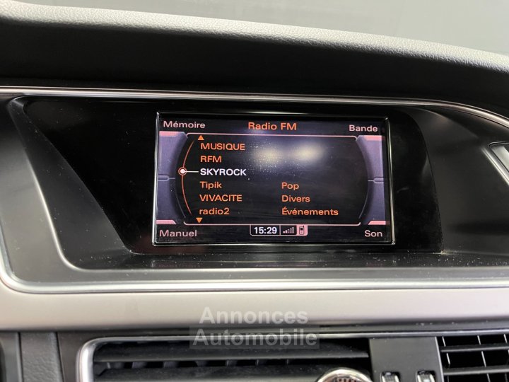 Audi A5 Sportback V6 30 TDI 204 S line - BLUETOOTH - 4 PNEUS NEUFS - REGULATEUR - 17