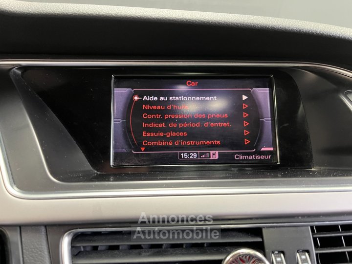 Audi A5 Sportback V6 30 TDI 204 S line - BLUETOOTH - 4 PNEUS NEUFS - REGULATEUR - 19