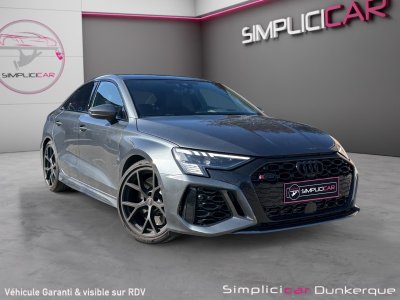 Audi RS3 BERLINE 25 TFSI 400 S tronic 7 Quattro Malus Payé BangOlufsen Toit Ouvrant Caméra 360 RS Design Sièges Électriques Chauffants   - 1