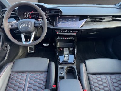 Audi RS3 BERLINE 25 TFSI 400 S tronic 7 Quattro Malus Payé BangOlufsen Toit Ouvrant Caméra 360 RS Design Sièges Électriques Chauffants   - 2