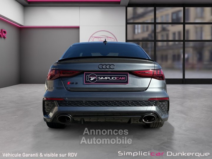 Audi RS3 BERLINE 25 TFSI 400 S tronic 7 Quattro Malus Payé BangOlufsen Toit Ouvrant Caméra 360 RS Design Sièges Électriques Chauffants - 9