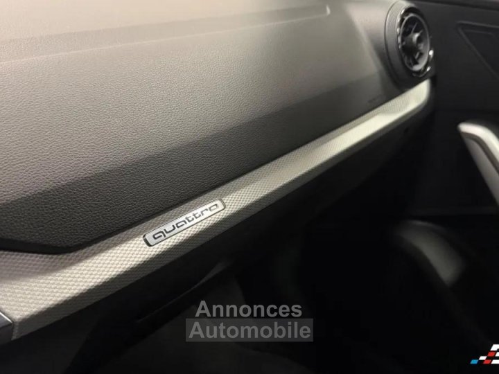 Audi Q2 20 TDI 190 DESIGN QUATTRO S-TRONIC / Suivi COMPLET / Origine FRANCE - 19