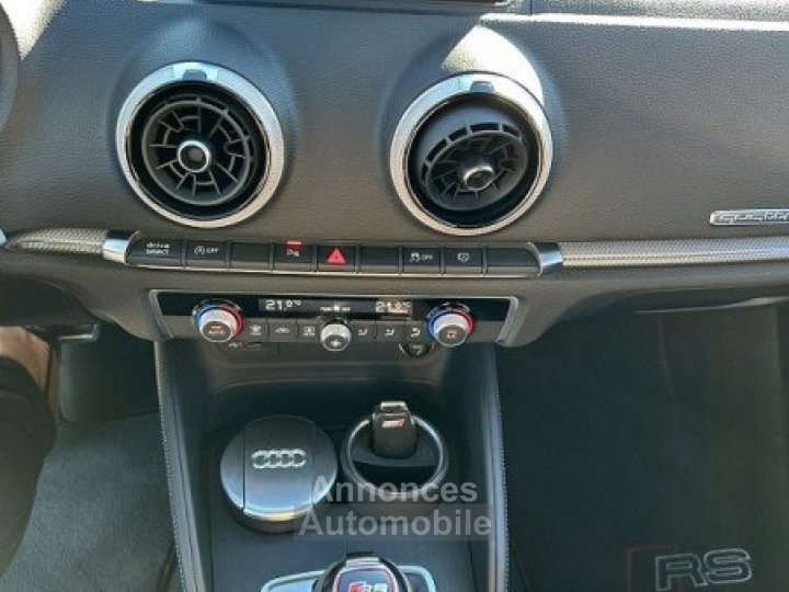 Audi RS3 BERLINE 25 TFSI 400CH QUATTRO S TRONIC 7 - 17