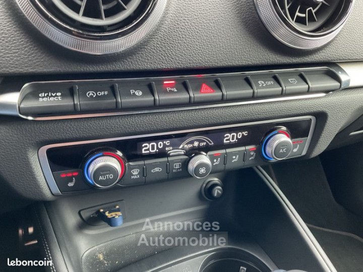 Audi S3 SPORTBACK 50 TFSI 300CH QUATTRO S TRONIC 7 EURO6D-T - 16