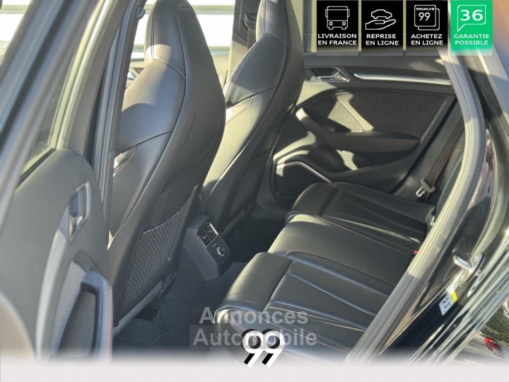 Audi RS3 SPORTBACK ABT500 DAZA PANO SIEGES S CARPLAY MATRIX KEYLESS LOA LIVRAISON REPRISE - 12