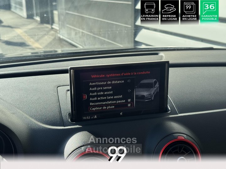 Audi RS3 SPORTBACK ABT500 DAZA PANO SIEGES S CARPLAY MATRIX KEYLESS LOA LIVRAISON REPRISE - 39