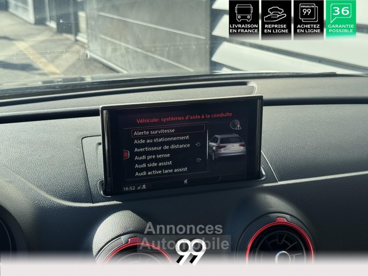 Audi RS3 SPORTBACK ABT500 DAZA PANO SIEGES S CARPLAY MATRIX KEYLESS LOA LIVRAISON REPRISE - 40