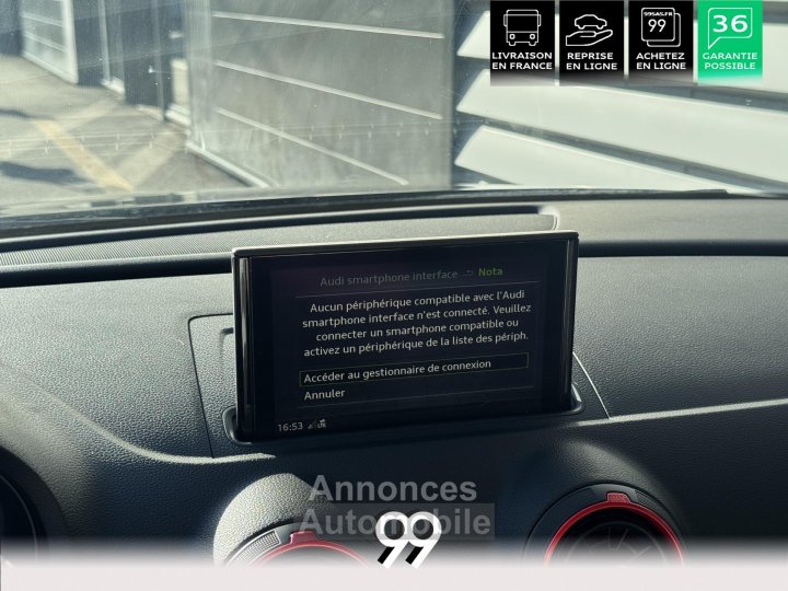Audi RS3 SPORTBACK ABT500 DAZA PANO SIEGES S CARPLAY MATRIX KEYLESS LOA LIVRAISON REPRISE - 54